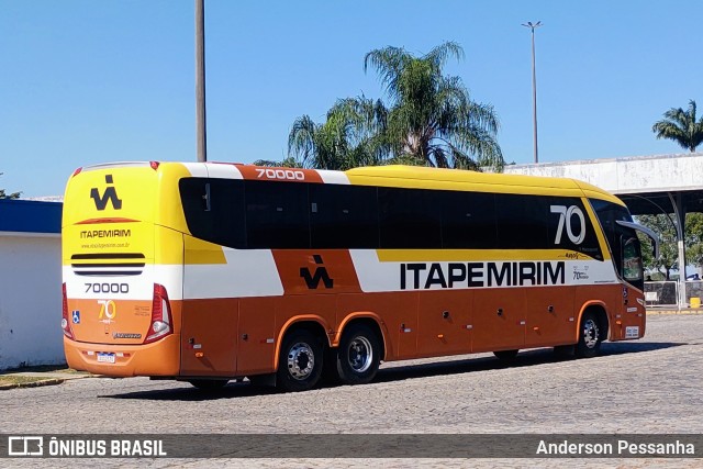 Viação Nova Itapemirim 70000 na cidade de Campos dos Goytacazes, Rio de Janeiro, Brasil, por Anderson Pessanha. Número da foto: #12164507.