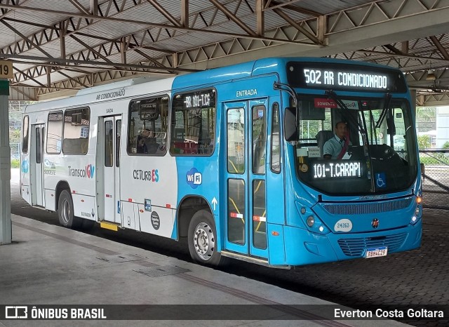 Unimar Transportes 24263 na cidade de Cariacica, Espírito Santo, Brasil, por Everton Costa Goltara. Número da foto: #12164187.