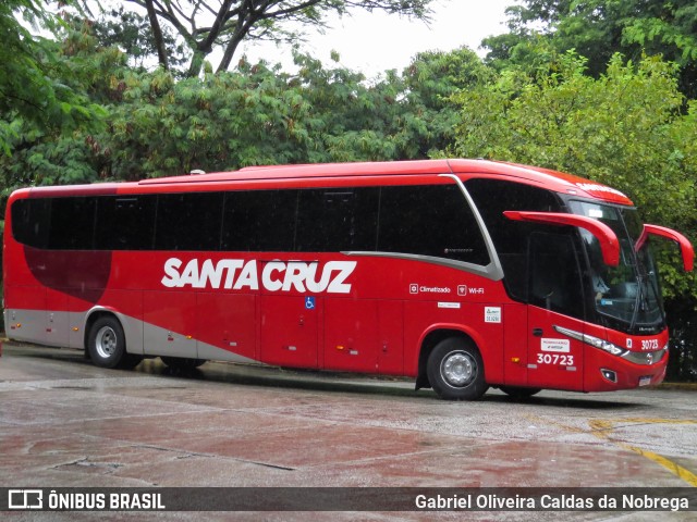 Viação Santa Cruz 30723 na cidade de São Paulo, São Paulo, Brasil, por Gabriel Oliveira Caldas da Nobrega. Número da foto: #12165274.