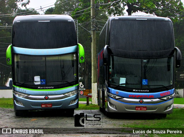 Viação Garcia 8524 na cidade de Angra dos Reis, Rio de Janeiro, Brasil, por Lucas de Souza Pereira. Número da foto: #12164486.