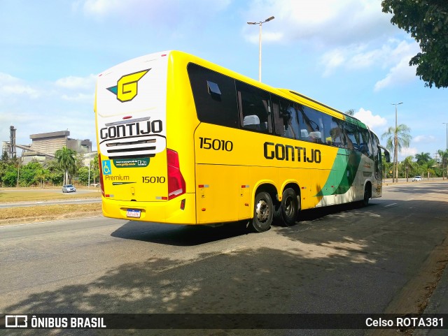Empresa Gontijo de Transportes 15010 na cidade de Ipatinga, Minas Gerais, Brasil, por Celso ROTA381. Número da foto: #12165139.