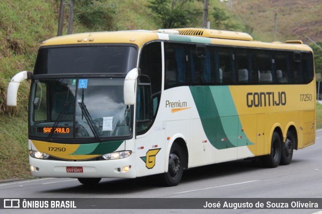 Empresa Gontijo de Transportes 17250 na cidade de Piraí, Rio de Janeiro, Brasil, por José Augusto de Souza Oliveira. Número da foto: #12167907.