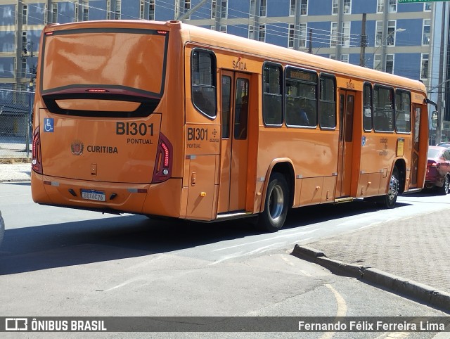Transporte Coletivo Glória BI301 na cidade de Curitiba, Paraná, Brasil, por Fernando Félix Ferreira Lima. Número da foto: #12166246.