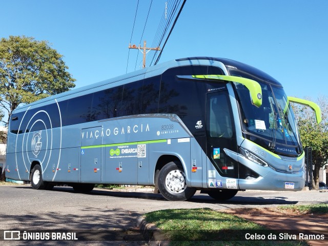 Viação Garcia 82038 na cidade de Paranavaí, Paraná, Brasil, por Celso da Silva Ramos. Número da foto: #12168070.