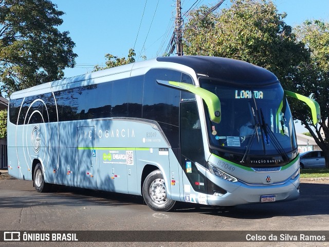 Viação Garcia 82049 na cidade de Paranavaí, Paraná, Brasil, por Celso da Silva Ramos. Número da foto: #12167708.