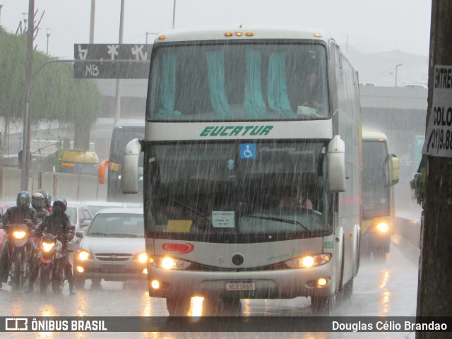 Eucatur - Empresa União Cascavel de Transportes e Turismo 4550 na cidade de Belo Horizonte, Minas Gerais, Brasil, por Douglas Célio Brandao. Número da foto: #12168114.