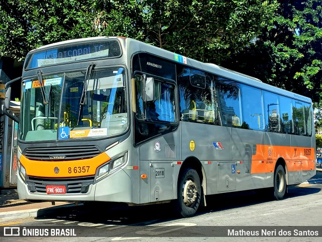 Alfa Rodobus > CooperAlfa 8 6357 na cidade de São Paulo, São Paulo, Brasil, por Matheus Neri dos Santos. Número da foto: #12167006.