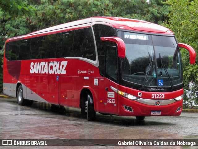 Viação Santa Cruz 31223 na cidade de São Paulo, São Paulo, Brasil, por Gabriel Oliveira Caldas da Nobrega. Número da foto: #12166736.