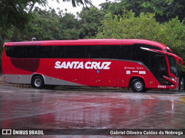 Viação Santa Cruz 32423 na cidade de São Paulo, São Paulo, Brasil, por Gabriel Oliveira Caldas da Nobrega. Número da foto: #12166737.