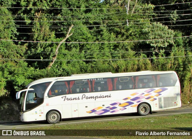 Trans Pompiani 5737 na cidade de Mairinque, São Paulo, Brasil, por Flavio Alberto Fernandes. Número da foto: #12166528.