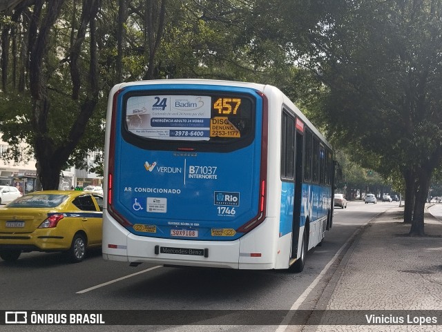 Viação Verdun B71037 na cidade de Rio de Janeiro, Rio de Janeiro, Brasil, por Vinicius Lopes. Número da foto: #12165940.