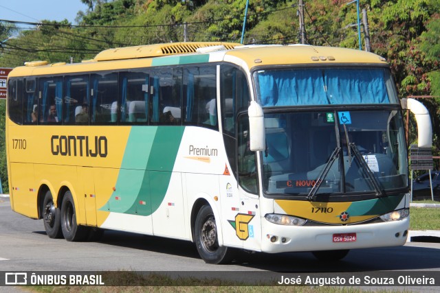 Empresa Gontijo de Transportes 17110 na cidade de Resende, Rio de Janeiro, Brasil, por José Augusto de Souza Oliveira. Número da foto: #12167890.