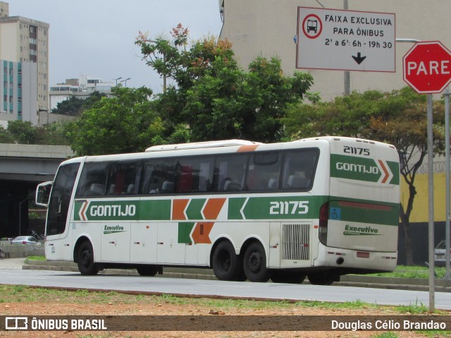 Empresa Gontijo de Transportes 21175 na cidade de Belo Horizonte, Minas Gerais, Brasil, por Douglas Célio Brandao. Número da foto: #12167740.