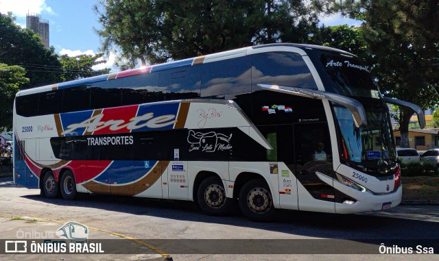 Arte Transportes e Turismo 25000 na cidade de Salvador, Bahia, Brasil, por Ônibus Ssa. Número da foto: #12166018.