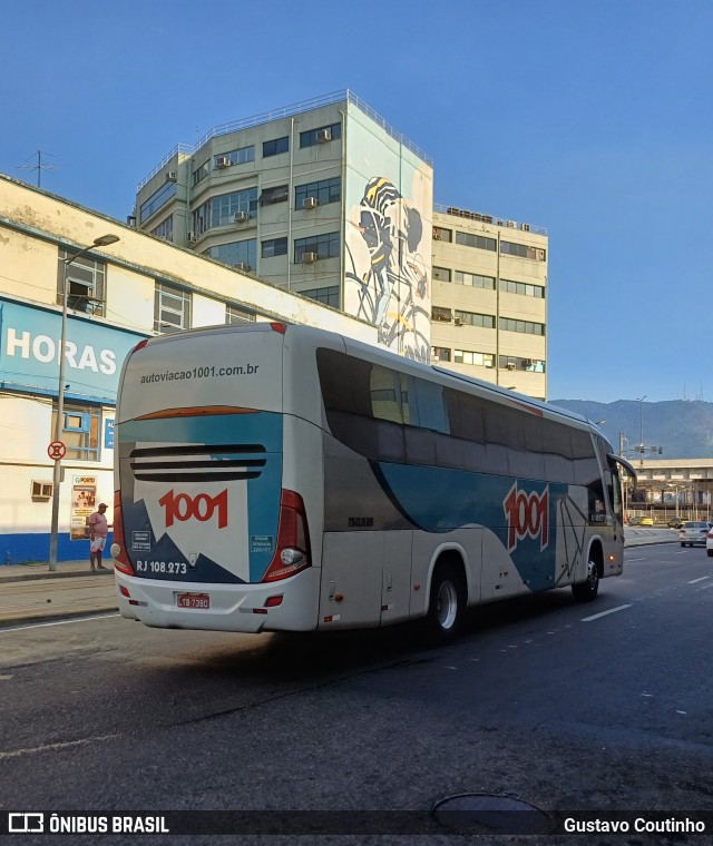 Auto Viação 1001 RJ 108.273 na cidade de Rio de Janeiro, Rio de Janeiro, Brasil, por Gustavo Coutinho. Número da foto: #12166312.
