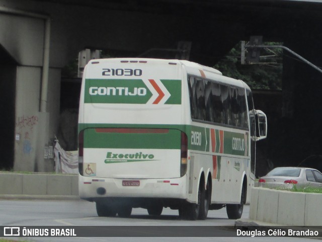 Empresa Gontijo de Transportes 21030 na cidade de Belo Horizonte, Minas Gerais, Brasil, por Douglas Célio Brandao. Número da foto: #12167471.