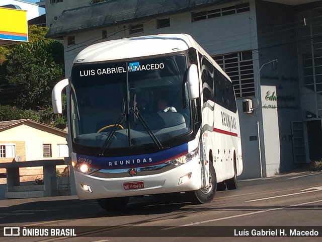 Reunidas Transportes Coletivos 30258 na cidade de Seara, Santa Catarina, Brasil, por Luís Gabriel H. Macedo. Número da foto: #12165936.