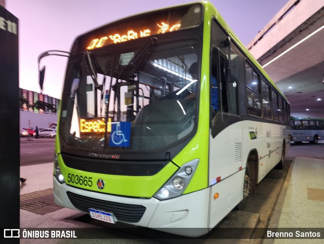 BsBus Mobilidade 503665 na cidade de Brasília, Distrito Federal, Brasil, por Brenno Santos. Número da foto: #12168141.