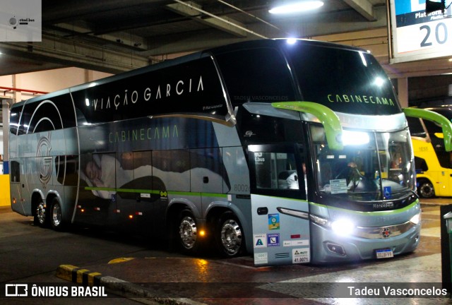 Viação Garcia 80026 na cidade de Rio de Janeiro, Rio de Janeiro, Brasil, por Tadeu Vasconcelos. Número da foto: #12165983.