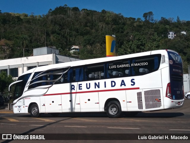 Reunidas Transportes Coletivos 30258 na cidade de Seara, Santa Catarina, Brasil, por Luís Gabriel H. Macedo. Número da foto: #12165938.