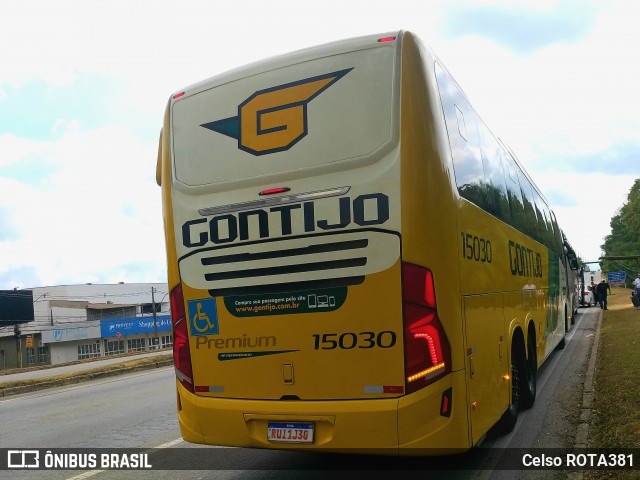 Empresa Gontijo de Transportes 15030 na cidade de Ipatinga, Minas Gerais, Brasil, por Celso ROTA381. Número da foto: #12166469.