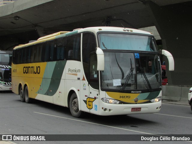 Empresa Gontijo de Transportes 14170 na cidade de Belo Horizonte, Minas Gerais, Brasil, por Douglas Célio Brandao. Número da foto: #12167535.