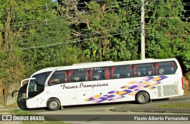 Trans Pompiani 5737 na cidade de Mairinque, São Paulo, Brasil, por Flavio Alberto Fernandes. Número da foto: #12166534.