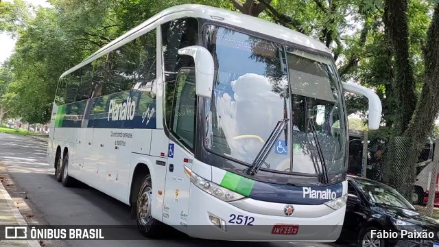 Planalto Transportes 2512 na cidade de São Paulo, São Paulo, Brasil, por Fábio Paixão. Número da foto: #12168345.