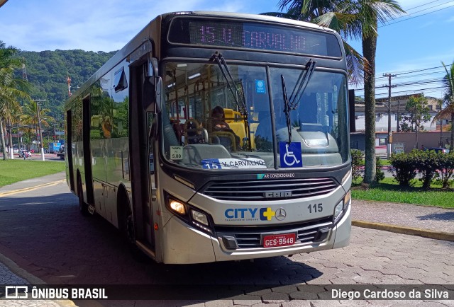 City Transporte Urbano Intermodal - Guarujá 115 na cidade de Guarujá, São Paulo, Brasil, por Diego Cardoso da Silva. Número da foto: #12168644.
