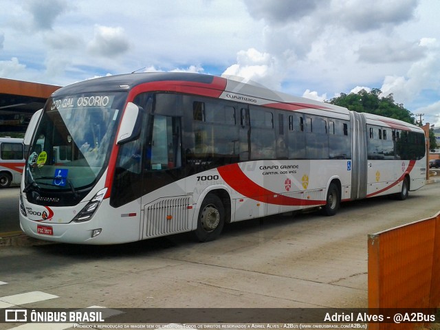 Auto Viação Floresta 7000 na cidade de Campo Grande, Mato Grosso do Sul, Brasil, por Adriel Alves - @A2Bus. Número da foto: #12169313.