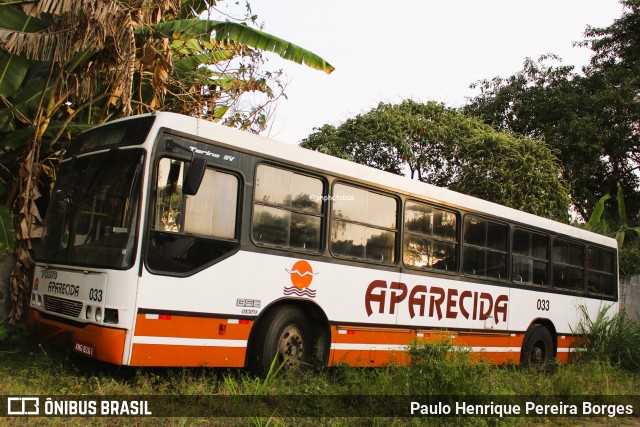 VINSAL - Viação Nossa Senhora Aparecida 033 na cidade de Barra do Piraí, Rio de Janeiro, Brasil, por Paulo Henrique Pereira Borges. Número da foto: #12170353.