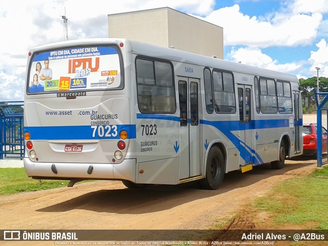 Auto Viação Floresta 7023 na cidade de Campo Grande, Mato Grosso do Sul, Brasil, por Adriel Alves - @A2Bus. Número da foto: #12169321.