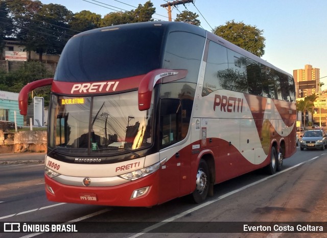 Viação Pretti 18000 na cidade de Cariacica, Espírito Santo, Brasil, por Everton Costa Goltara. Número da foto: #12168387.