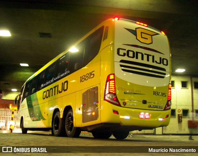 Empresa Gontijo de Transportes 18815 na cidade de Belo Horizonte, Minas Gerais, Brasil, por Maurício Nascimento. Número da foto: #12170499.