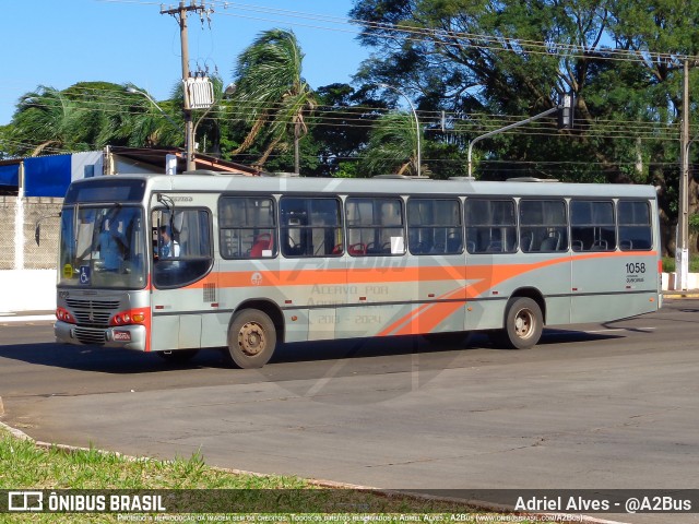 Viação Cidade Morena 1058 na cidade de Campo Grande, Mato Grosso do Sul, Brasil, por Adriel Alves - @A2Bus. Número da foto: #12169426.