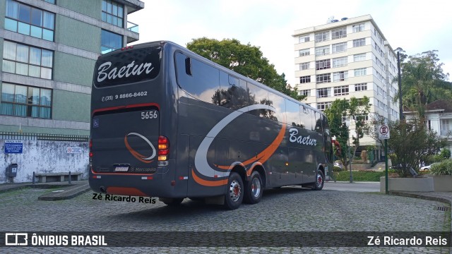 Baetur Transportes e Turismo 5656 na cidade de Petrópolis, Rio de Janeiro, Brasil, por Zé Ricardo Reis. Número da foto: #12169673.
