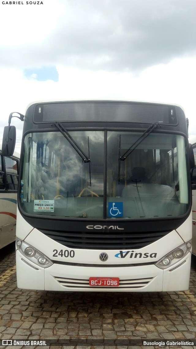 VINSA 2400 na cidade de Telêmaco Borba, Paraná, Brasil, por Busologia Gabrielística. Número da foto: #12169747.