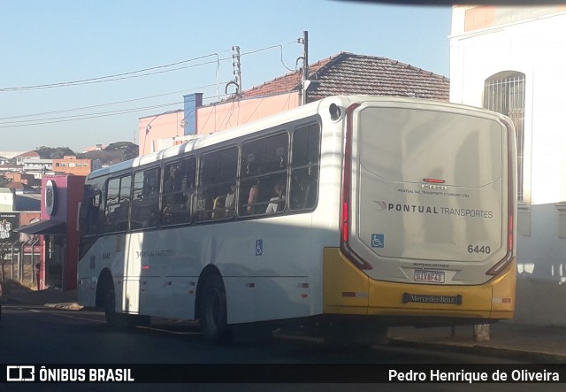 Pontual Sul Transporte e Turismo 6440 na cidade de Botucatu, São Paulo, Brasil, por Pedro Henrique de Oliveira. Número da foto: #12168502.