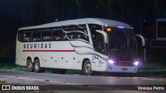 Reunidas Transportes Coletivos 34812 na cidade de Joinville, Santa Catarina, Brasil, por Vinicius Petris. Número da foto: #12169859.