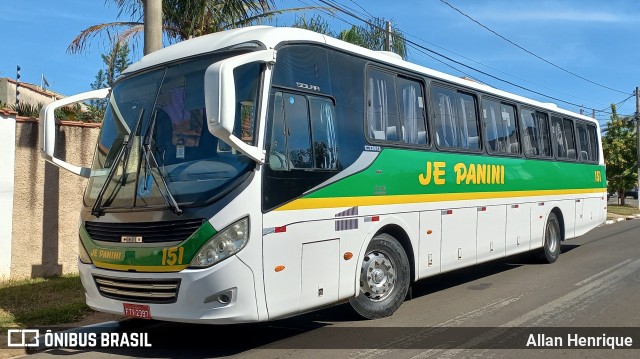 JE Panini Transportes 151 na cidade de Paulínia, São Paulo, Brasil, por Allan Henrique. Número da foto: #12170624.