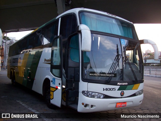 Empresa Gontijo de Transportes 14005 na cidade de Belo Horizonte, Minas Gerais, Brasil, por Maurício Nascimento. Número da foto: #12170629.