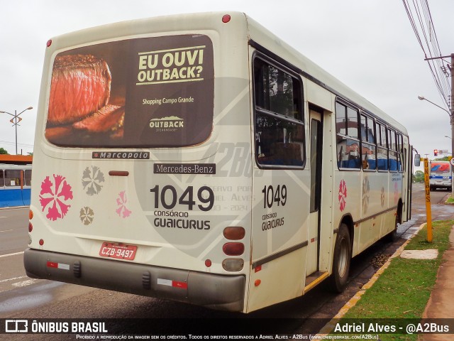 Viação Cidade Morena 1049 na cidade de Campo Grande, Mato Grosso do Sul, Brasil, por Adriel Alves - @A2Bus. Número da foto: #12169395.