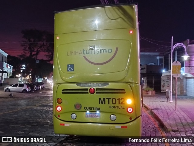 Auto Viação Mercês MT012 na cidade de Curitiba, Paraná, Brasil, por Fernando Félix Ferreira Lima. Número da foto: #12169000.