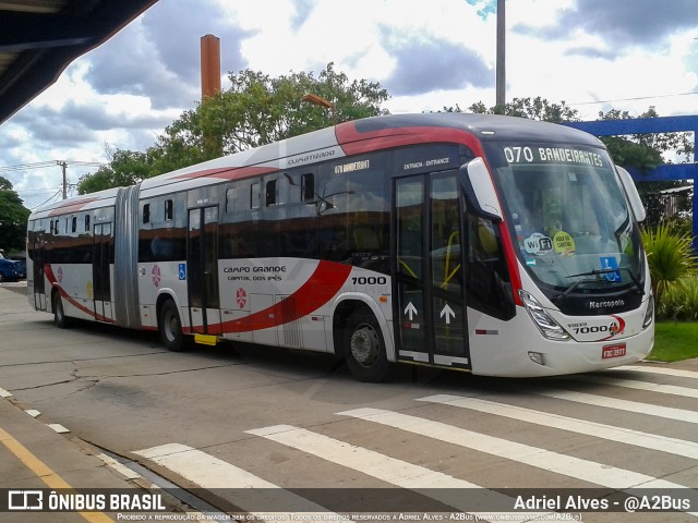 Auto Viação Floresta 7000 na cidade de Campo Grande, Mato Grosso do Sul, Brasil, por Adriel Alves - @A2Bus. Número da foto: #12169315.