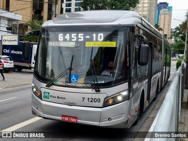 Viação Campo Belo 7 1200 na cidade de São Paulo, São Paulo, Brasil, por Brenno Santos. Número da foto: #12168972.