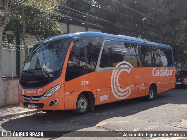 Cadatur Transportes e Turismo 2701 na cidade de São Paulo, São Paulo, Brasil, por Alexandre Figueiredo Pereira. Número da foto: #12170691.