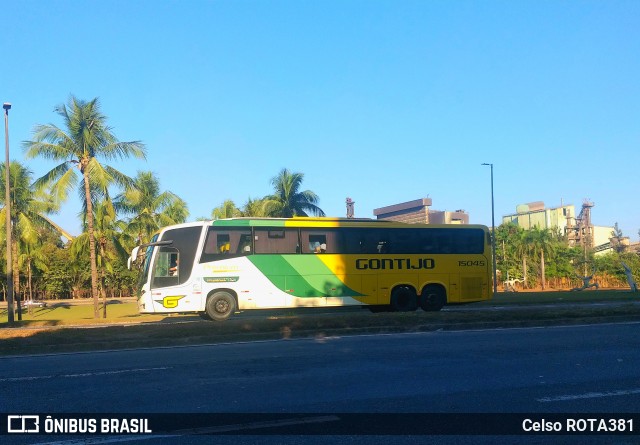 Empresa Gontijo de Transportes 15045 na cidade de Ipatinga, Minas Gerais, Brasil, por Celso ROTA381. Número da foto: #12170447.