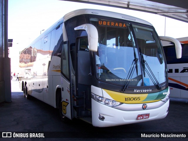 Empresa Gontijo de Transportes 18065 na cidade de Belo Horizonte, Minas Gerais, Brasil, por Maurício Nascimento. Número da foto: #12168299.