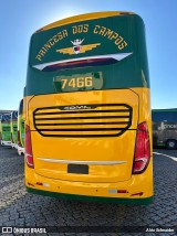 Expresso Princesa dos Campos 7466 na cidade de Ponta Grossa, Paraná, Brasil, por Aléx Schnaider. Número da foto: #12170014.