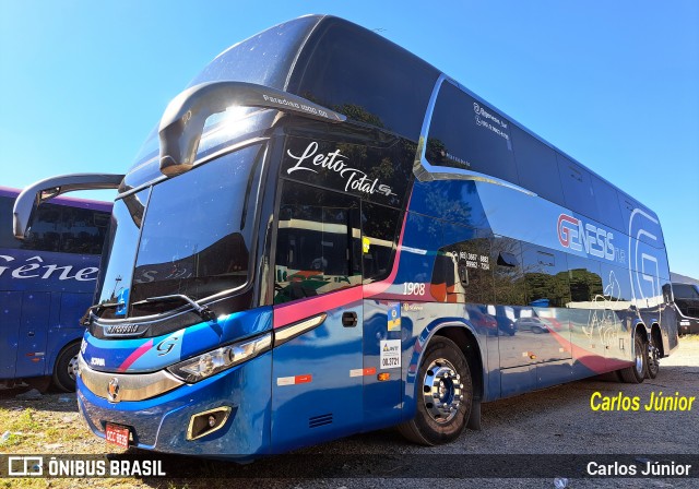 LP Gênesis Bus 1908 na cidade de Brasília, Distrito Federal, Brasil, por Carlos Júnior. Número da foto: #12171311.